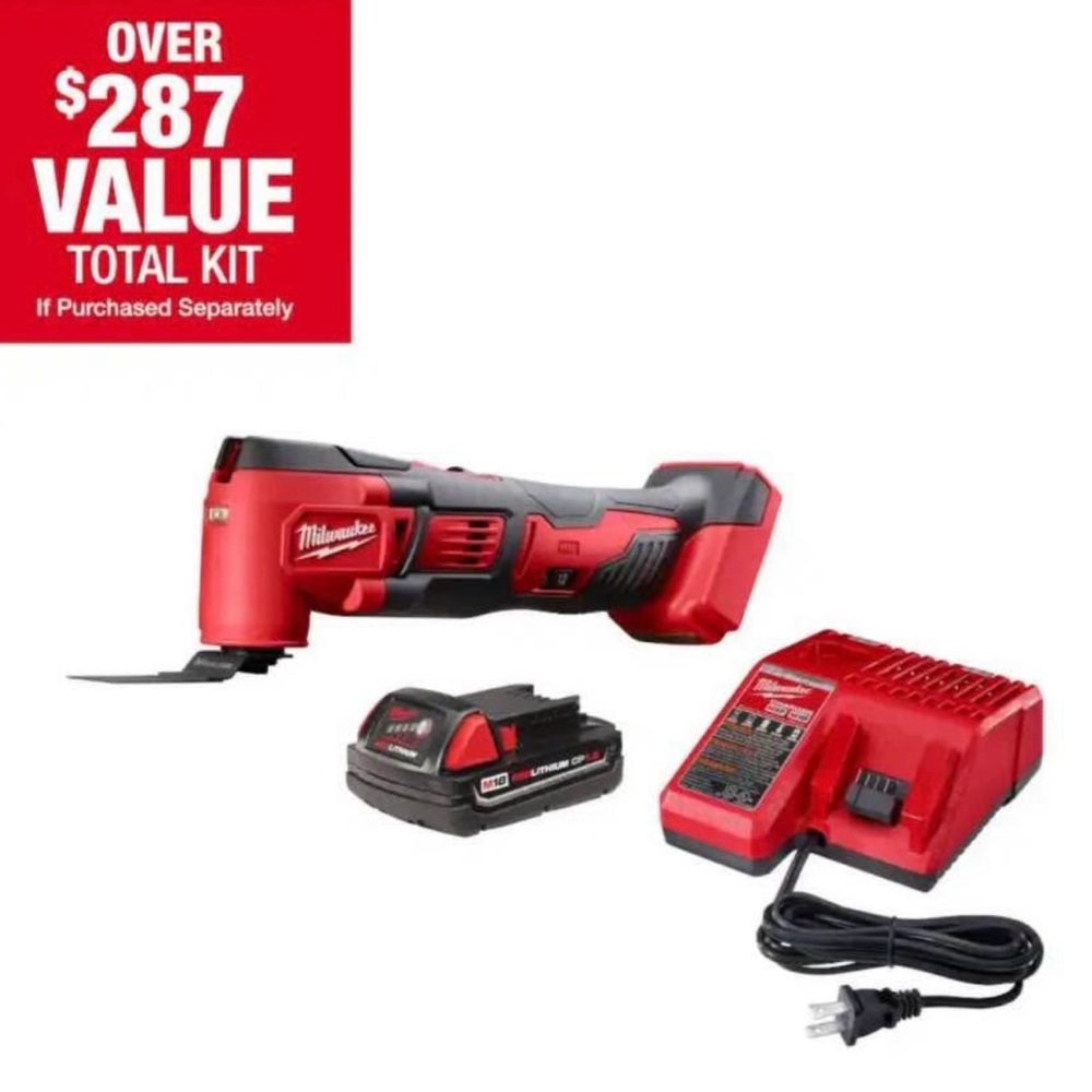 MILWAUKEE CORDLESS OSCILLATING MULTI-TOOL KIT